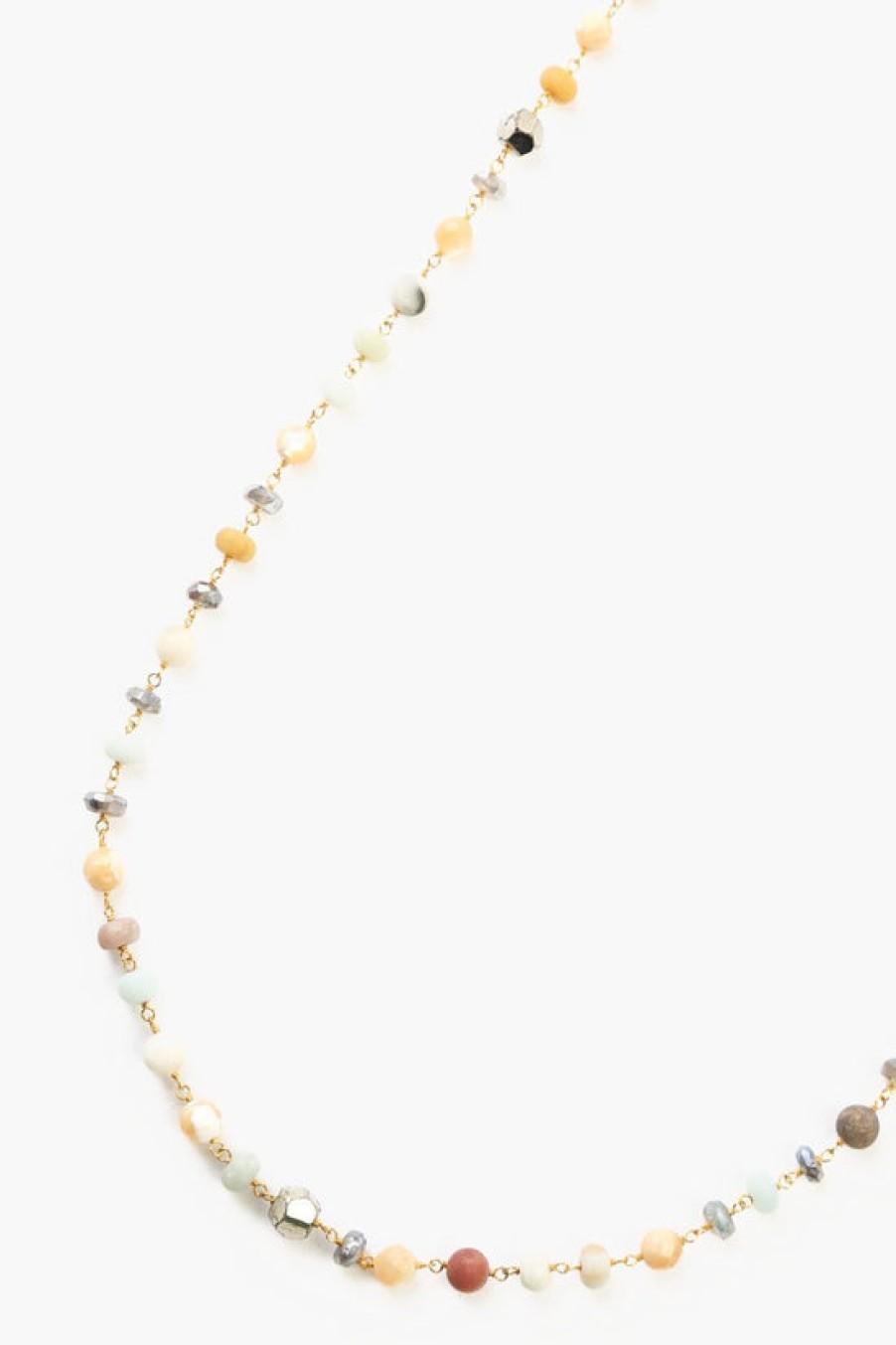 Jewelry Chan Luu | Chan Luu, Matte Multi Amzonite Mix Layering Necklace