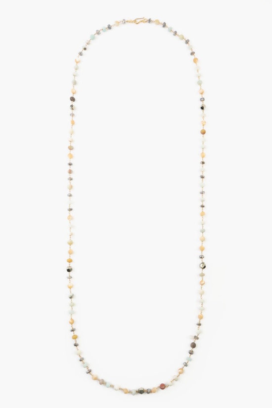 Jewelry Chan Luu | Chan Luu, Matte Multi Amzonite Mix Layering Necklace