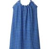 Clothing Germaine des Pru00e9s | Germaine Des Pres, Gingham Babydoll Nightie- Blue