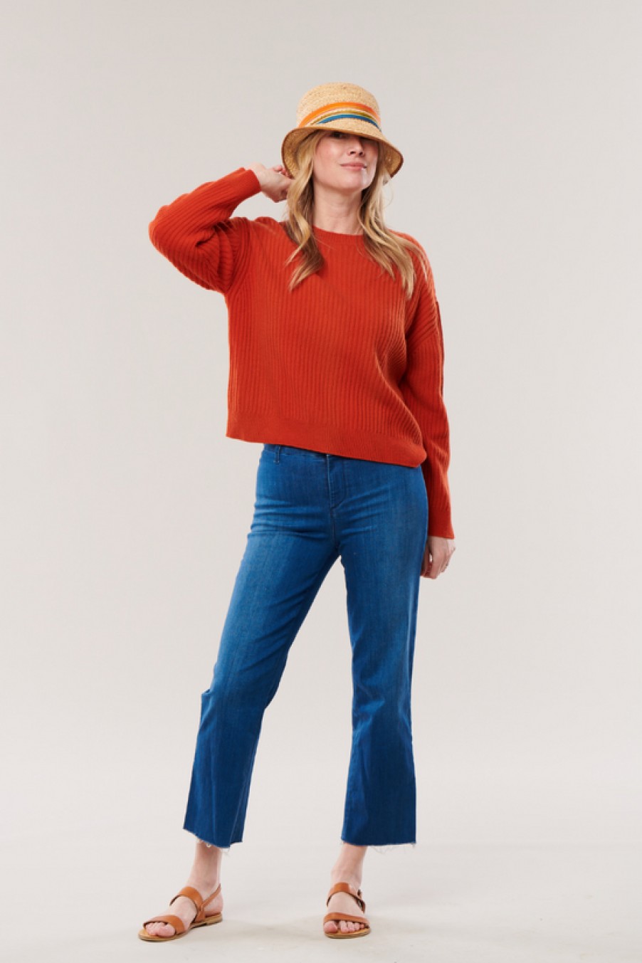 Clothing Snapdragon Designs | Cashmere Ribbed Lounge Sweater