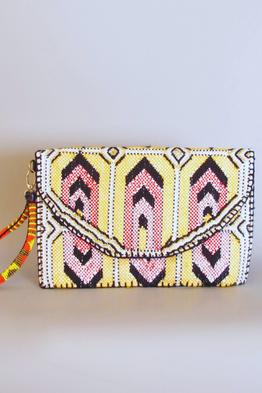 Accessories En Shallah | En Shallah, Yellow And Red Clutch