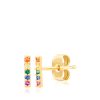 Jewelry TAI | Tai, Rainbow Stick Stud Earrings