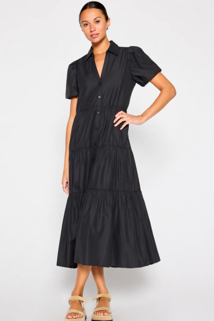 Clothing Brochu Walker | Brochu Walker, Havanna Dress- Washed Black