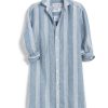 Clothing Frank u0026 Eileen | Frank & Eileen, Hunter Button Up Dress- Slate Multi Stripe