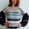 Clothing Nina Leuca | Nina Leuca, Multi Striped Sweater