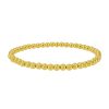 Jewelry Bamiyan | Gold 3Mm Beaded Bracelet