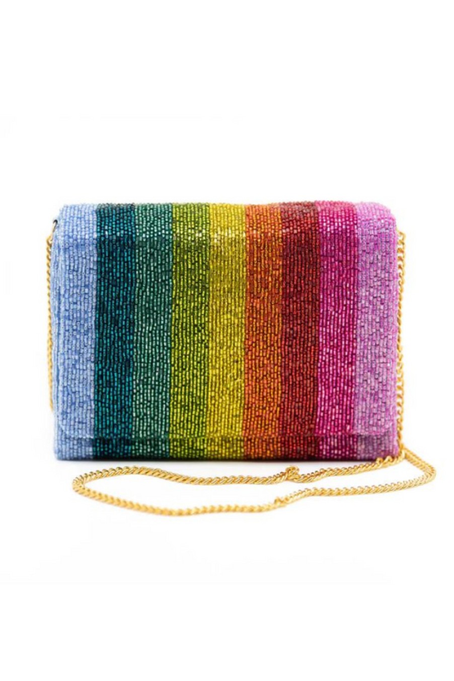 Accessories tiana | Tiana, Beaded Rainbow Box Bag