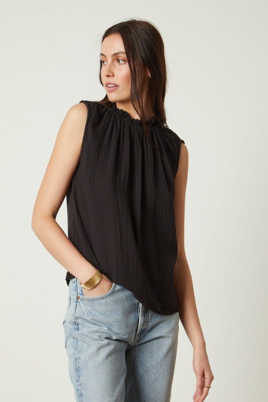 Clothing Velvet | Velvet, Bianca Sleeveless Top- Snorkel