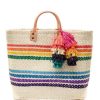 Accessories Mar Y Sol | Mar Y Sol, Caracas Tote- Rainbow Multi