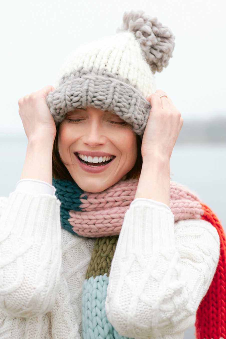 Accessories MERSEA | Mersea, Knit Pom Beanie