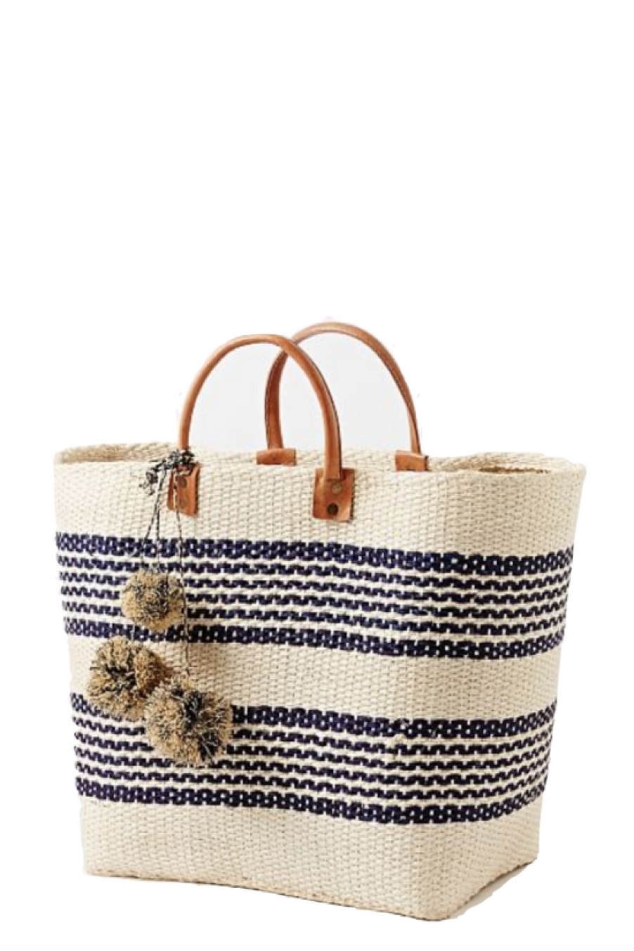 Accessories Mar Y Sol | Mar Y Sol, Caracas Tote- Natural/Navy