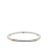 Jewelry Bamiyan | Silver Daisy And Gold Ball Bracelet