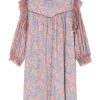 Clothing Louise Misha | Louise Misha, Otilia Dress- Blue Garden Flowers