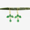 Jewelry Schmuckoo | Schmuckoo, Green Onyx Angel Earrings