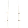 Jewelry Sidai Designs | Sidai Designs, Long Necklace With Gold Tassels/Gold Chain