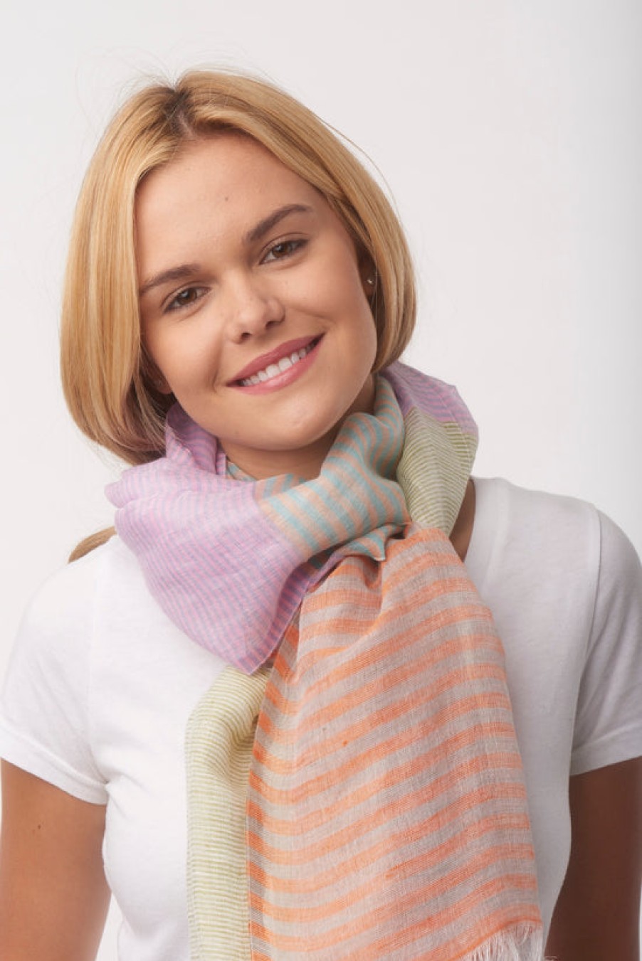 Accessories Snapdragon Designs | Linen Scarf