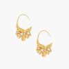 Jewelry Chan Luu | Chan Luu, Petite Gold Crescent Earrings With Dangles