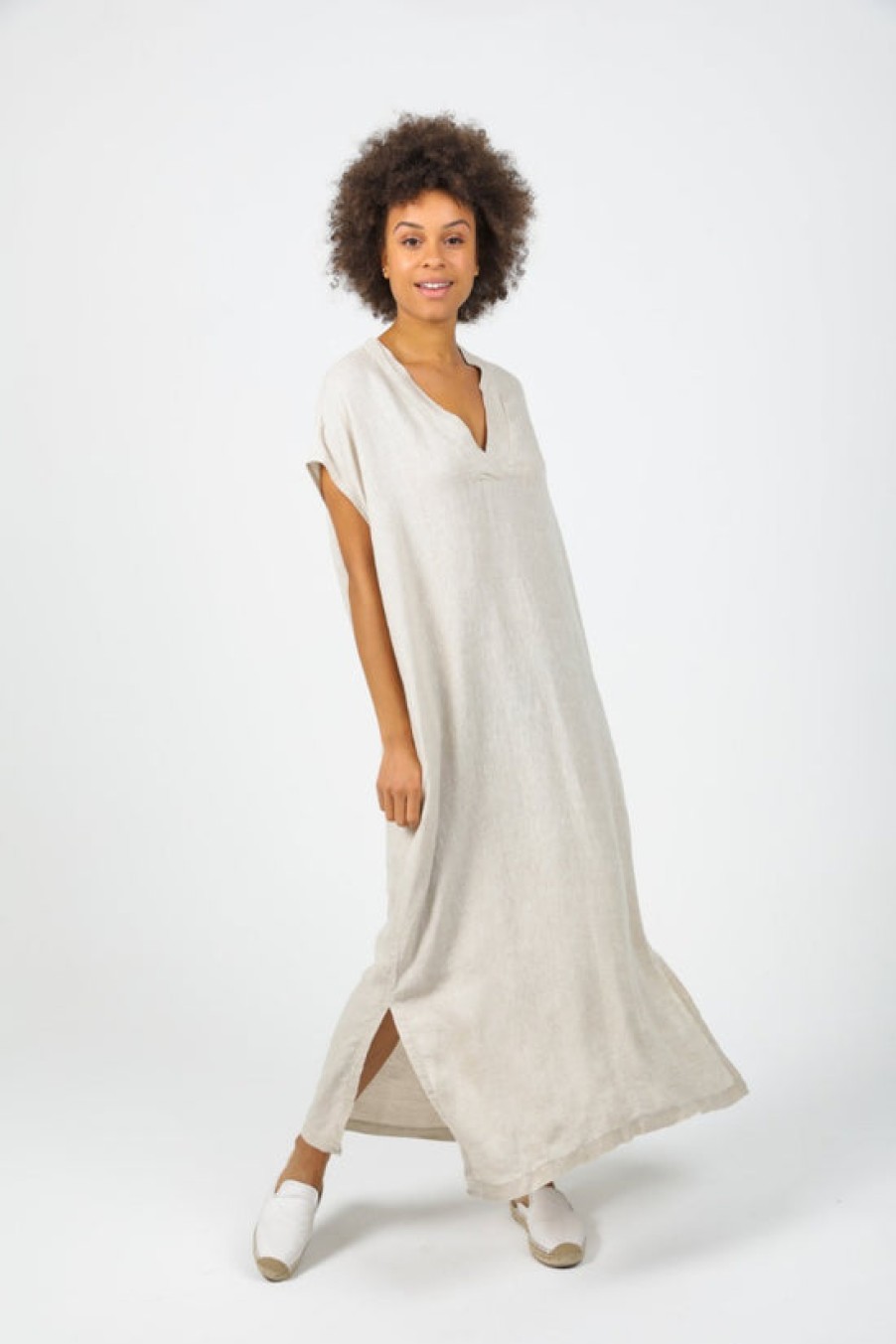 Clothing Lanhtropy | Lanhtropy, Grecia Caftan- Natural