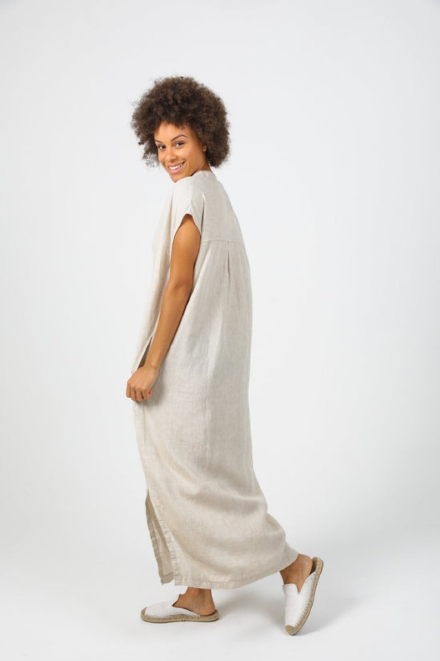 Clothing Lanhtropy | Lanhtropy, Grecia Caftan- Natural