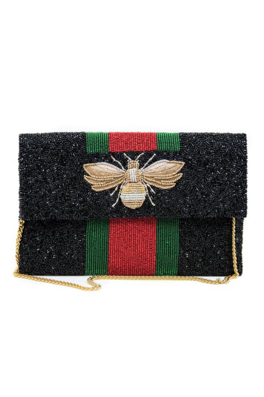 Accessories Tiana | Tiana, Beaded Bee Clutch