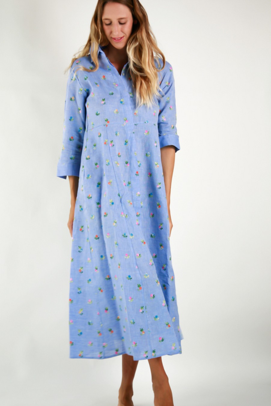 Clothing Delfina | Delfina, Livia Long Dress- Summer