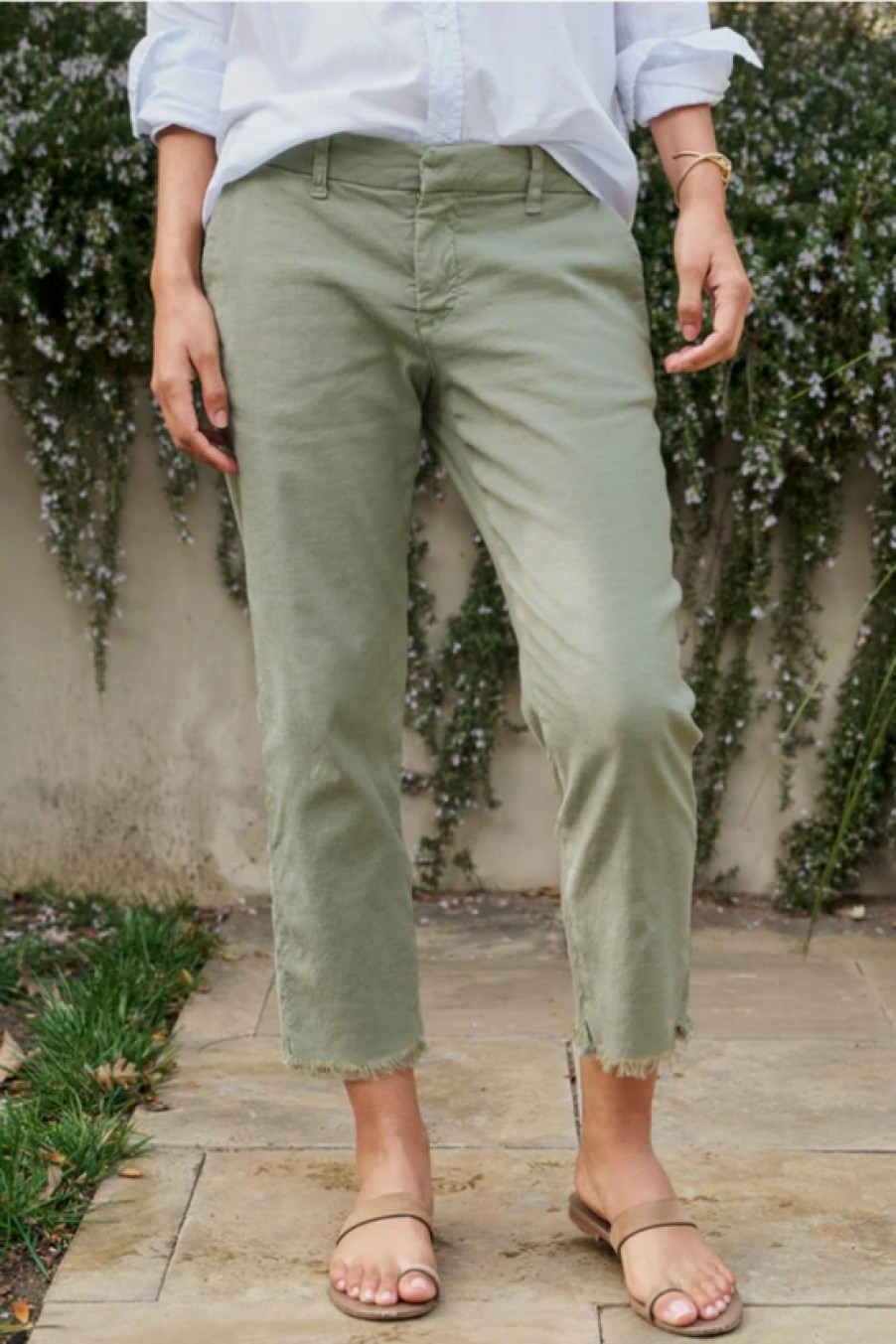 Clothing Frank u0026 Eileen | Frank & Eileen, The Wicklow Linen Chino -Sage