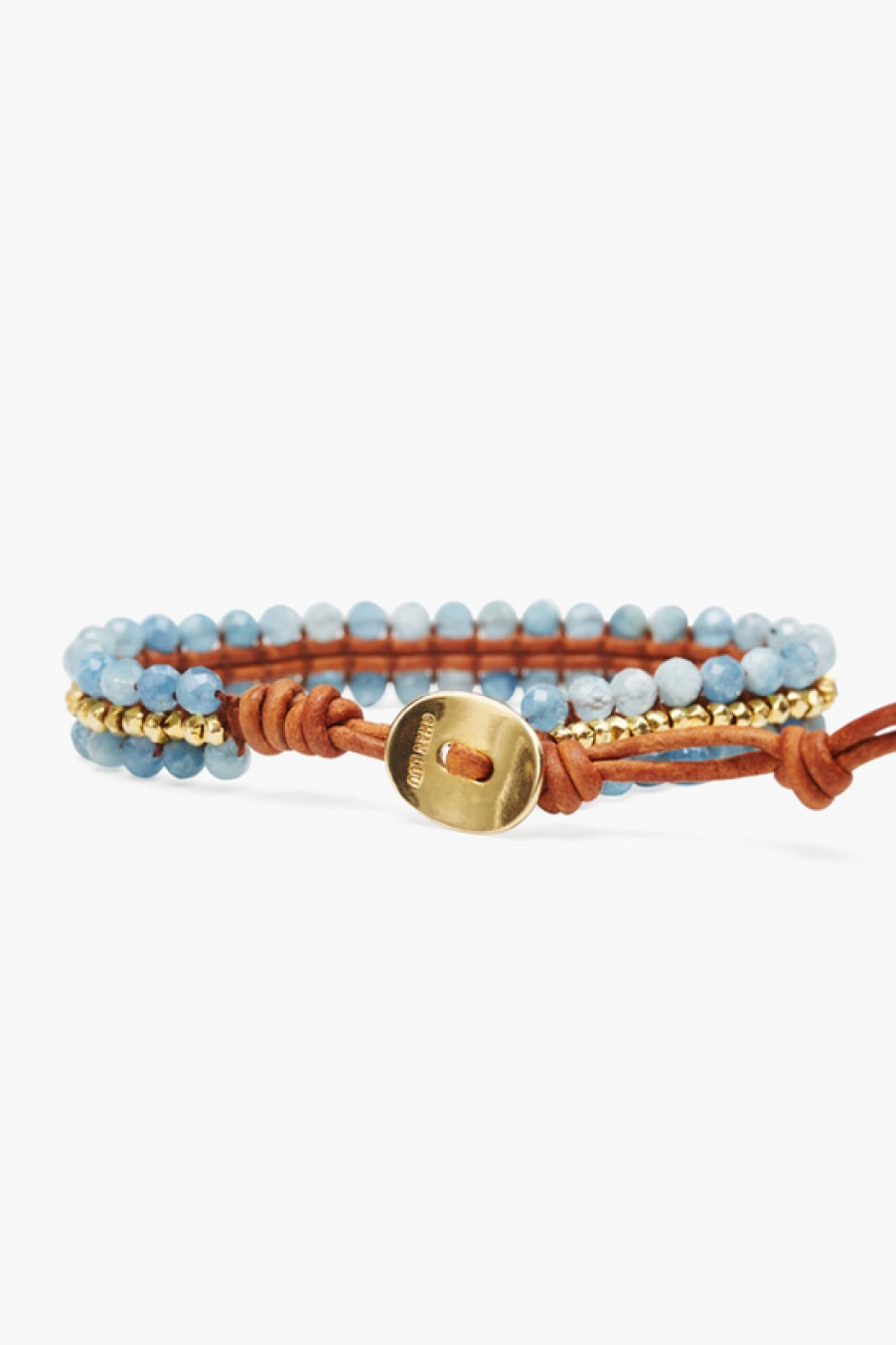 Jewelry Chan Luu | Chan Luu, Aquamarine Beaded Bracelet