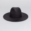 Accessories Hat Attack | Hat Attack, Luxe Vented Packable Hat- Black