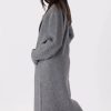 Clothing Lyla+Luxe | Lyla+Luxe, Victoria Oversized Long Coat- Grey