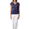 Clothing Snapdragon Designs | Cotton Embroidered Top