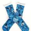 Accessories Seasalt | Seasalt, Snowy Scene Socks- Blue