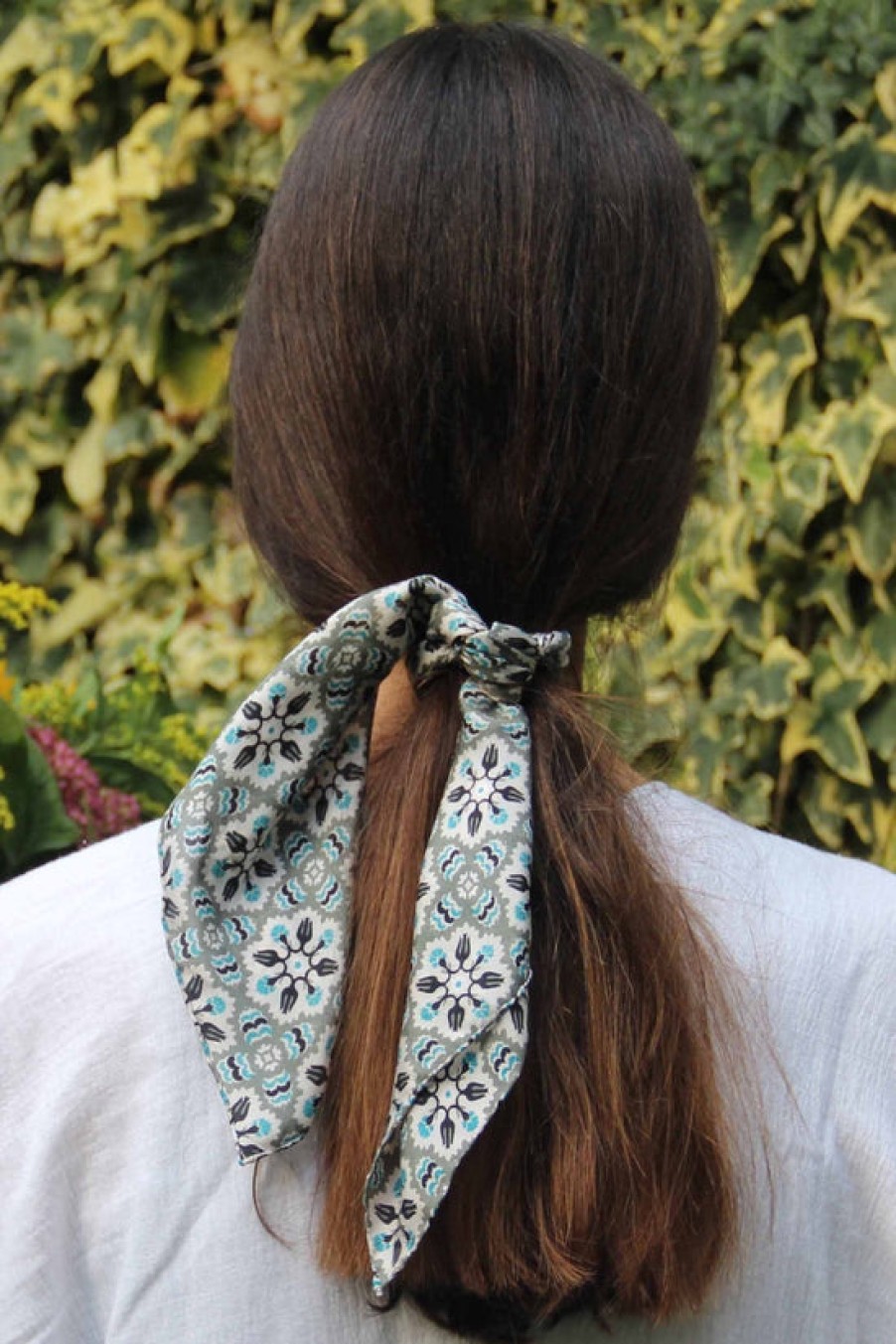 Accessories Les Belles Vagabondes | Les Belles Vagabondes, Mini Marrakech Scarf- Kaki