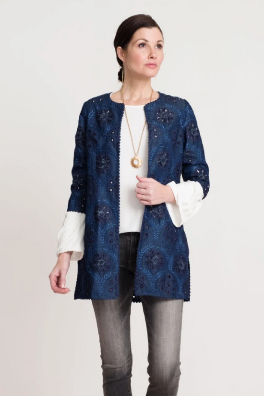 Clothing Rungolee | Rungolee, Francois Jacket- Indigo Denim