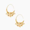 Jewelry Chan Luu | Chan Luu, Gold Crescent Earrings With Dangles