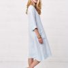 Clothing Bliss | Bliss, Jasmine Linen Dress- Oceana