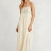 Clothing Chan Luu | Chan Luu, Sahara Dress- Cloud Cream