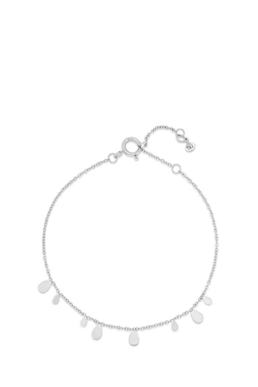 Jewelry TAI | Tai, Chain Bracelet With Tear Shaped Charms