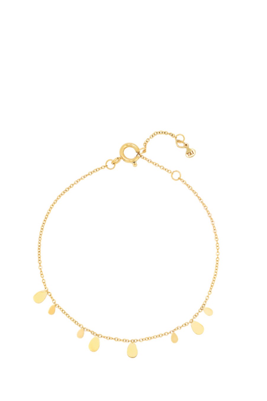 Jewelry TAI | Tai, Chain Bracelet With Tear Shaped Charms