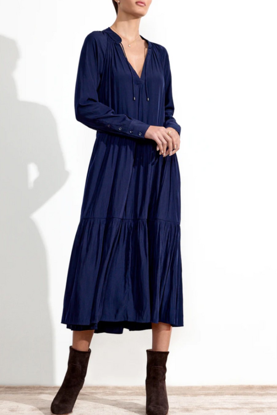 Clothing Brochu Walker | Brochu Walker, Alana Dress- Navy