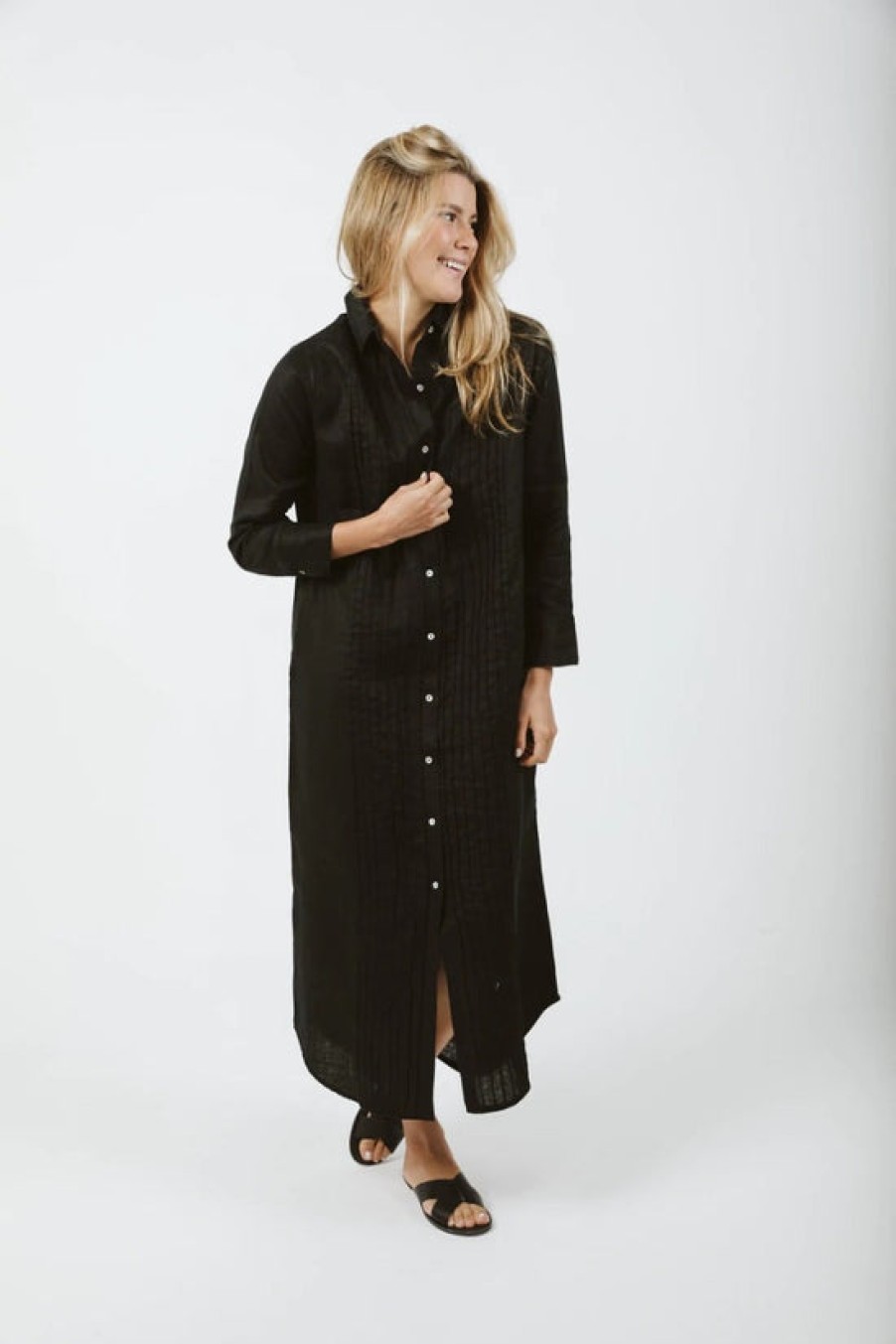 Clothing Lanhtropy | Lanhtropy, Pacific Dress- Black