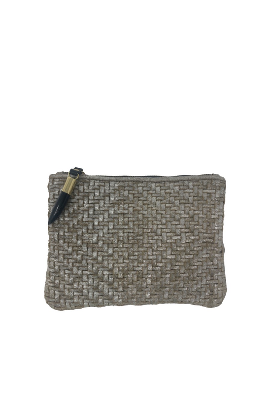 Accessories Kempton u0026 Co. | Kempton & Co., Metallic Weave Small Pouch