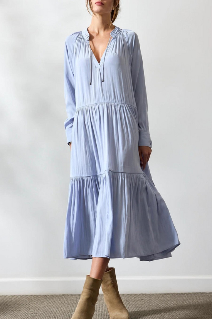 Clothing Brochu Walker | Brochu Walker, Alana Dress- Zen Blue