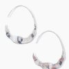 Jewelry Chan Luu | Chan Luu, Silver Crescent Moon Hoops