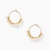 Jewelry Chan Luu | Chan Luu, Moonstone & Gold Heishi Hoops