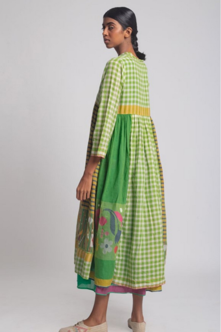 Clothing Injiri | Injiri, Rasa Check Coat Dress