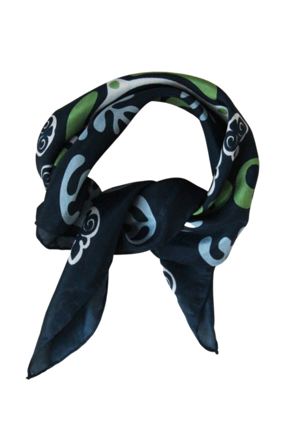 Accessories Les Belles Vagabondes | Les Belles Vagabondes, Mini Asmar Scarf- Marine