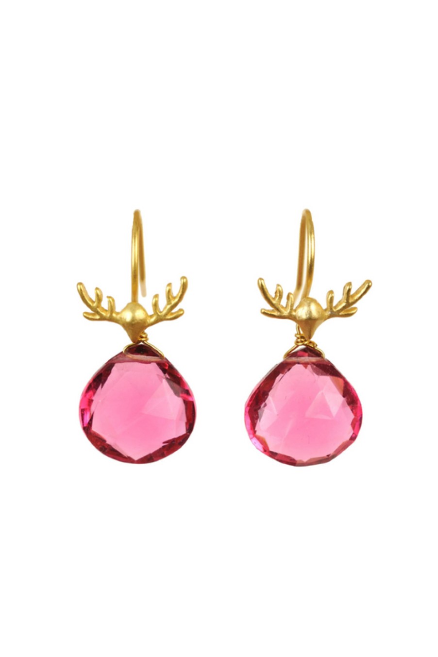 Jewelry Sissy Yates Designs | Sissy Yates Designs, Antler Earrings- Ruby