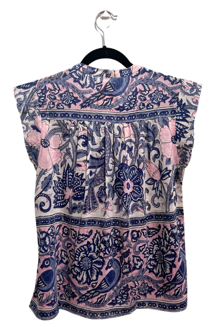 Clothing Bell | Bell, Aubry Top- Blue/Pink Floral