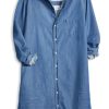 Clothing Frank u0026 Eileen | Frank & Eileen, Mary Woven Button Up Dress- Vintage Stonewashed Indigo