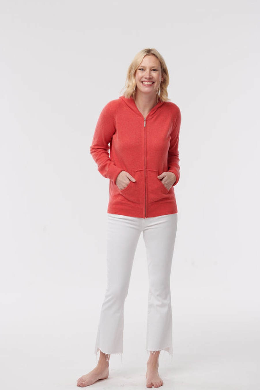 Clothing Snapdragon Designs | Everyday Cashmere Zip Hoodie